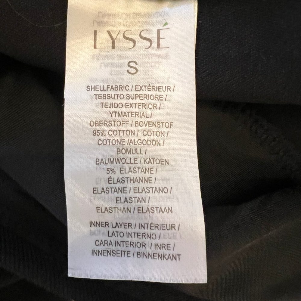 Like New Lysse Black Denim Leggings Size Small - Picture 6 of 10